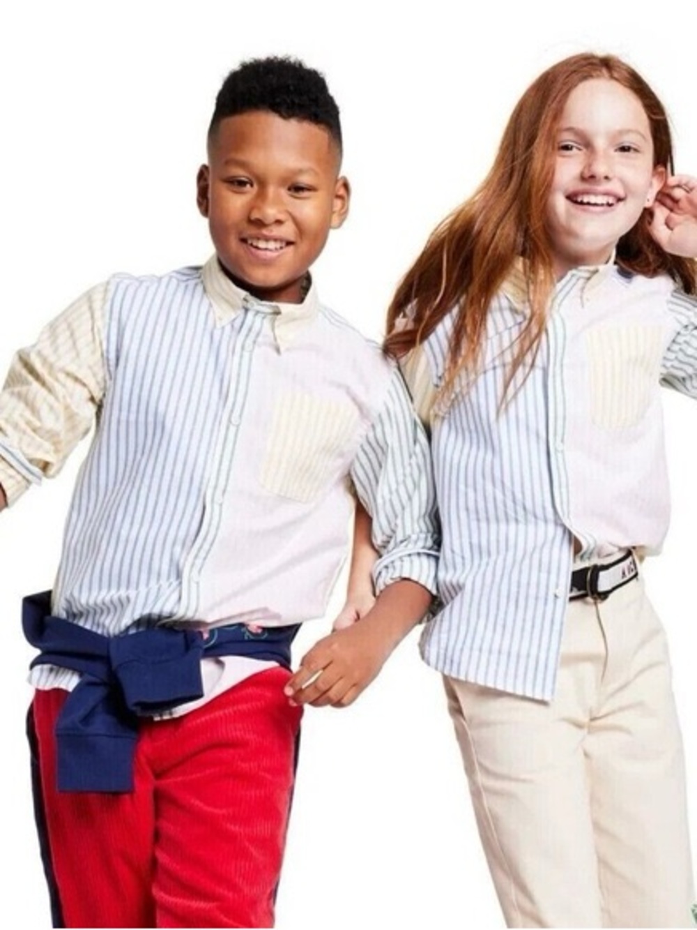 Rowing Blazers x Target Pastel Stripe Button-Down Unisex Shirt